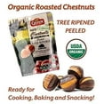 thumbnail image 4 of Gefen Organic Whole Peeled and Roasted Chestnuts, 5.2oz 4 Pack Chestnuts Peeled and Ready to Eat Great for Cooking & Baking Gluten Free Kosher, 4 of 5