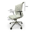 thumbnail image 4 of Ambesonne Birds Office Chair Cover Stretchable High Back, Thin Leafy Branches Berries, Reseda Green Multicolor, 4 of 6