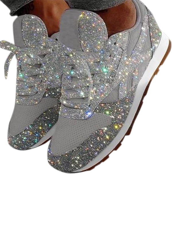 glitter sparkle sneakers