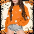 thumbnail image 2 of Gyujnb Kids Halloween , Print Halloween Pullover Hoodie for Kids Boys Girls Long Sleeve Casual Sweatshirt, Halloween Outfits,9-10 Years, 2 of 4