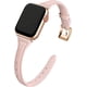 thumbnail image 1 of Correa compatible con Apple Watch de 38 mm, 40 mm, 42 mm y 44 mm para mujer, correa delgada de cuero genuino de repuesto para iWatch SE Series 6 5 4 3 2 1, 1 of 7