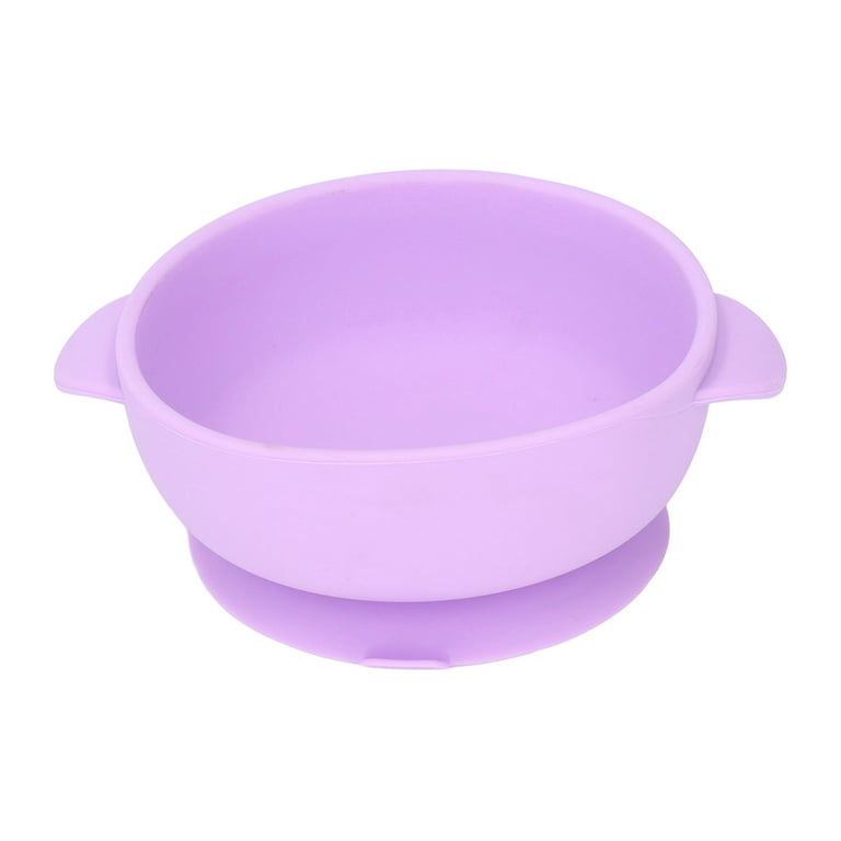 Baby Bowls  Silicone Suction Bowl & Spoon - The Purple Monkey