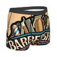 thumbnail image 3 of Kll Barbershop Men'S Cotton Boxer Briefs Underwear-X-Large, 3 of 9