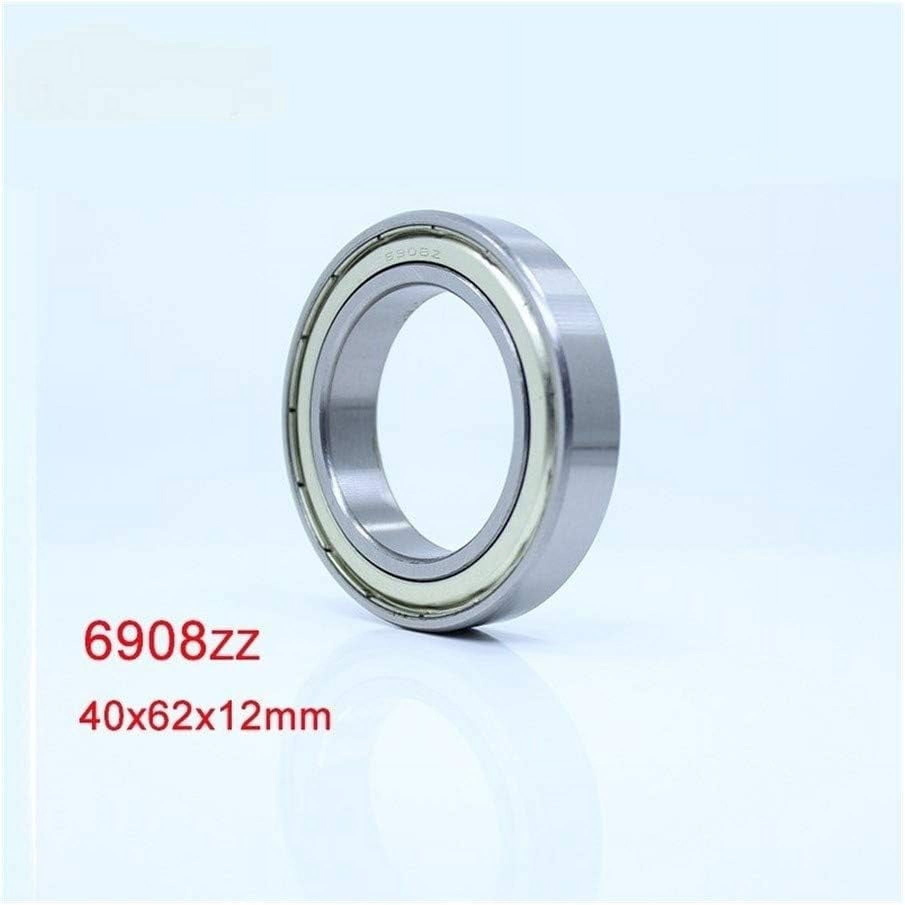 6908ZZ Deep Groove Ball Bearing ABEC-1 Thin Section Ball Bearings 6908Z 61908 Z 6908 ZZ Precision Bearing  40x62x12 mm