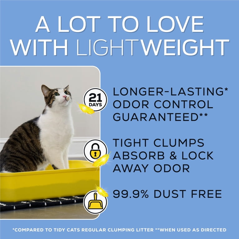Tidy Cat Litter Purina Tidy Cats Lightweight Litter, 17 Lb Purina Tidy Cats Lightweight 1040403
