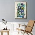 thumbnail image 5 of Geodes II Framed Premium Gallery Wrapped Canvas - Ready to Hang - 17 x 25 - Gold Floating Frame, 5 of 9