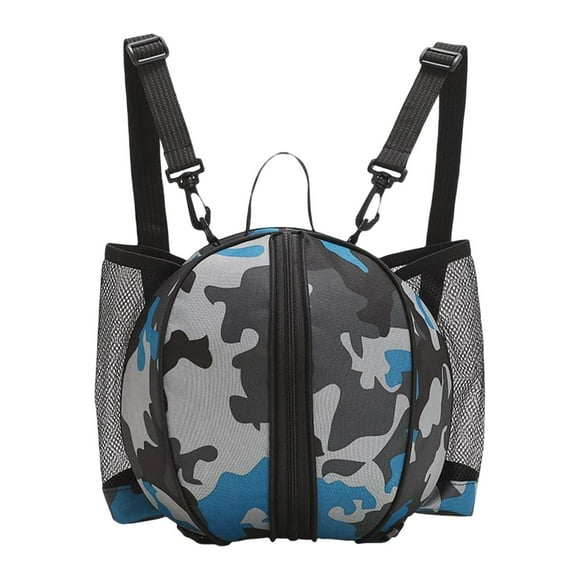 Bolsa de baloncesto Uversal, mochi de almacenamiento, correa de hombro , balón de fútbol para fútbol, baloncesto, voleibol, entrenamiento azul shamjiam Estuche de baloncesto