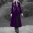 thumbnail image 1 of Abrigo Medieval de Cosplay para mujer, chaqueta victoriana renacentista, disfraces de encaje Steampunk, esmoquin gótico Vintage, vestido de fiesta de Halloween, 1 of 2