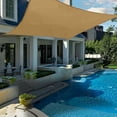 thumbnail image 1 of 300*300cm Outdoor Sunshade Triangular Sun Garden Restaurant Outdoor Rain 3ful Hiking Backpack, 1 of 7