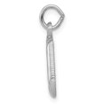thumbnail image 2 of 14k White Gold Polished Musical Notes Charm Pendant, 2 of 3