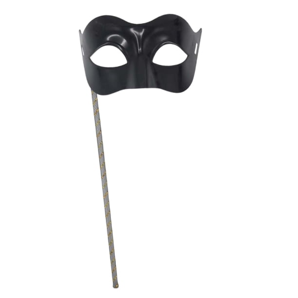 Máscara de mascarada de Halloween, elegante máscara facial de fiesta para decoración, carnaval, cosplay negro