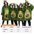 thumbnail image 4 of Sudadera portátil con capucha Giggling Getup para niños, forro polar sherpa, 4 of 7