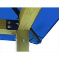 thumbnail image 4 of ACACIA AGOK14- ISLAND BLUE 14 sq. ft. Gazebo Roof Framing & Mounting Kit with Island Blue Outdura Canopy, 4 of 4