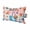 Pink, Blue, Yellow, variant on Summer Coastal Outdoor Pillows for Chaise Lounge Chair Waterproof Lumbar Pillows with Insert&Adjustable Strap Beach Headrest Pillow Ocean Starfish Shells Bags Hat Floral Beige Pool Pillow 11"x16"