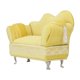 thumbnail image 3 of Mini silla en miniatura franela suave muebles para casa de muñecas decoración caja de almacenamiento de joyería amarillo crema ANGGREK  Otros, 3 of 8