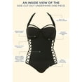 thumbnail image 6 of Swimsuits for All Women's Plus Size Boss Underwire One Piece Swimsuit, 6 of 6