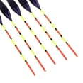 thumbnail image 3 of Juego de Flotadores y Bobbers Baoblaze de Balsa de 5 piezas Tipo Lubina púrpura, 3 of 7