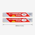 thumbnail image 3 of Reduced Price Heavy Duty Aluminum Foil Aluminum Foil Foil Aluminum Roll Tin Foil 30cmx5m Silver, 3 of 7