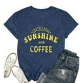 thumbnail image 4 of LINGLANG Womens Summer Tops Loose Fit Print Top Loose Crew Neck T Shirt Oversized Tshirts, 4 of 4