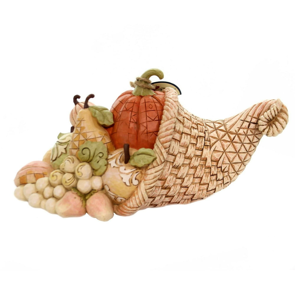 jim shore harvest cornucopia