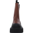 thumbnail image 3 of Sam Edelman Womens Taber Leather Mid-Calf Chelsea Boots Tan 6 Medium (B,M), 3 of 3