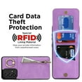 thumbnail image 3 of Dteck for Samsung Galaxy A53 5G Case with Card Holder,RFID Blocking PU Leather Galaxy A53 5G Wallet Case with Ring Kickstand,Magnetic Back Flip Case Slim Phone Cover for Samsung Galaxy A53 5G,Purple, 3 of 8
