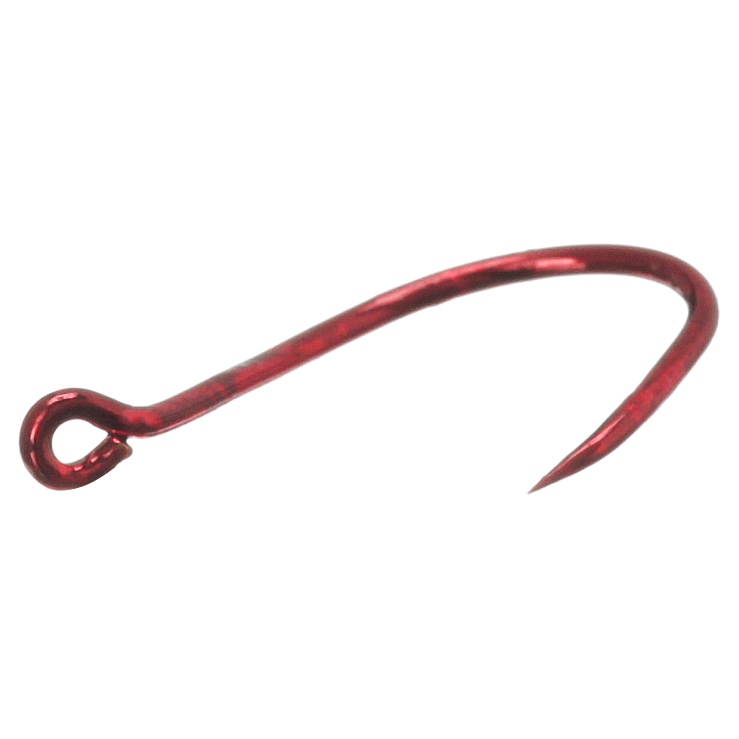 Lazer Sharp L1RUH-4 Octopus Short Shank Hook, Red, Size 4