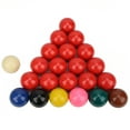 thumbnail image 3 of DOACT 22Pcs Snooker Billiard Pool Table Balls Set Resin Lime Powder Pigment New, 3 of 8