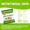 thumbnail image 3 of Kiddylicious Veggie Straws Baby Snacks Big Pack 10 x 12g, British Import (Pack of 3), 3 of 4