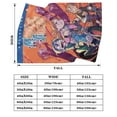 Monster Allergy Blanket Multiple Sizes 50"X40",Throw Blankets Flannel