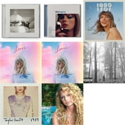 Folklore (X) & Midnights (X) (Moonstone Blue CD) & 1989 (Taylor's Version) & Tortured Poets Department (X) (Manuscript- Bonus Track) & Taylor Swift & 1989 & Lover (Deluxe) (Version 2) & Lover