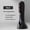 Black, variant on Portable Straightening Comb, LCD Heating Styling Comb, Negative Ion Brush, Non-Damaging Ceramic Bristles for Short , Rechargeable and Travel-Friendly