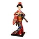 thumbnail image 4 of Muñecas geishas étnicas japonesas, figuras en miniatura de 23 cm, artesanías orientales antiguas, kabuki Estilo B, 4 of 9
