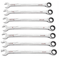 thumbnail image 2 of 7 Piece 120Xp Universal Spline SAE XL Combination Wrench Set, 2 of 3
