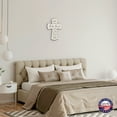 thumbnail image 6 of LifeSong Milestones Inspirational White Wall Cross for Living Room Decor - They Broke Bread, 6 of 7