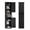 Black, variant on Leumius 69" H Tall Bathroom Storage Cabinet with Adjustable Shelve & 1 Drawer, Narrow Floor Storage Cabinet for Bathroom, Living Room, Entryway, Kitchen, White