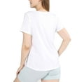 thumbnail image 4 of POSESHE Women's Cotton Essential T-shirt, Scoop Neck, 3-Pack, S-5XL, 4 of 5