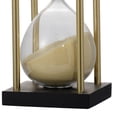 thumbnail image 4 of A&B Home Papin 30-Minute Hourglass, Black & Gold, 4 of 5