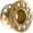 Gold, variant on Light Weight Aluminum Alloy Miniature Corrosions Resistant 10 Hole Diving Reel for Diving and Underwater Photography