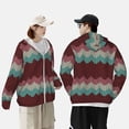 thumbnail image 4 of Daiia fall leaf Element UPF 50+ Sun Protection Hoodie Jacket Lightweight Long Sleeve Sun Shirt for Women Men with Pocket Hiking Outdoor-X-Large, 4 of 7