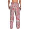 thumbnail image 7 of Salouo Flamingos Print Pajama Pants for Men, Lounge Pants Elastic Waistband Casual Men's sleepwear Loungewear Sleep Pajama Pant -Medium, 7 of 7