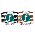 thumbnail image 1 of Símbolo de moneda de Aruba Florin AWG Pulsera pareja de cuerdas de cuero Unbranded M, 1 of 3