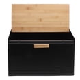 thumbnail image 4 of Caja de pan de hierro, caja de pan de hierro Caja de pan de hierro trapezoidal Soporte Caja de pan Gran capacidad Características de vanguardia, 4 of 8