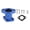 Blue, variant on For VM22 Motocross Intake Manifold Carburetor Interface Adapter PZ19 PZ26 Motorcycle Carb Intake Pipe Inlet Manifold Moto Parts