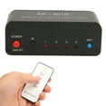thumbnail image 4 of Conmutador de 4 Canales, Conmutador Av de 4 Vías Switcher multifuncional Fácil de Controlar La Señal Sin Pérdida DC 12V para la Consola de Juegos, 4 of 7