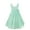 Turquoise, variant on Xnihocha Junior Flower Girl V Neck Bow Sash Wedding Bridesmaid Party Dance Prom Ball Gown Dress Lavender 4