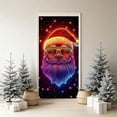 thumbnail image 5 of Ouuluon Light Up Christmas Door Cover, 70.9 inches Glow-In-The-Dark Panel for Front Door Holiday Display, 5 of 6