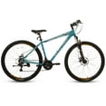 thumbnail image 5 of 29 inch Mountain Bike, Elecony Aluminum Mountain Bike, Shimano 21 Speed Mountain Bicycle Dual Disc Brakes for Woman Men Adult Blue, 5 of 6