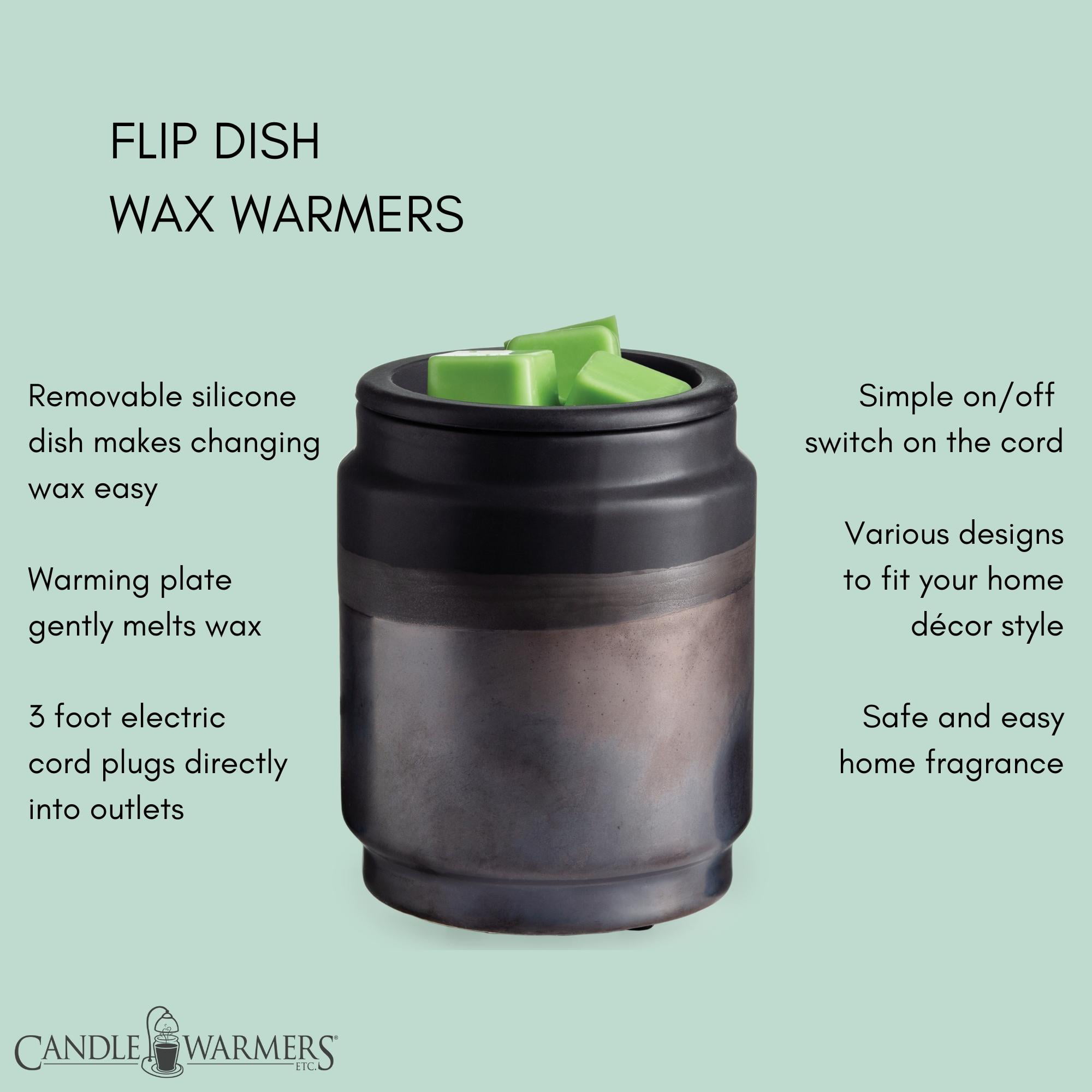 Silicone Flip Dish for Wax Melt Warmers