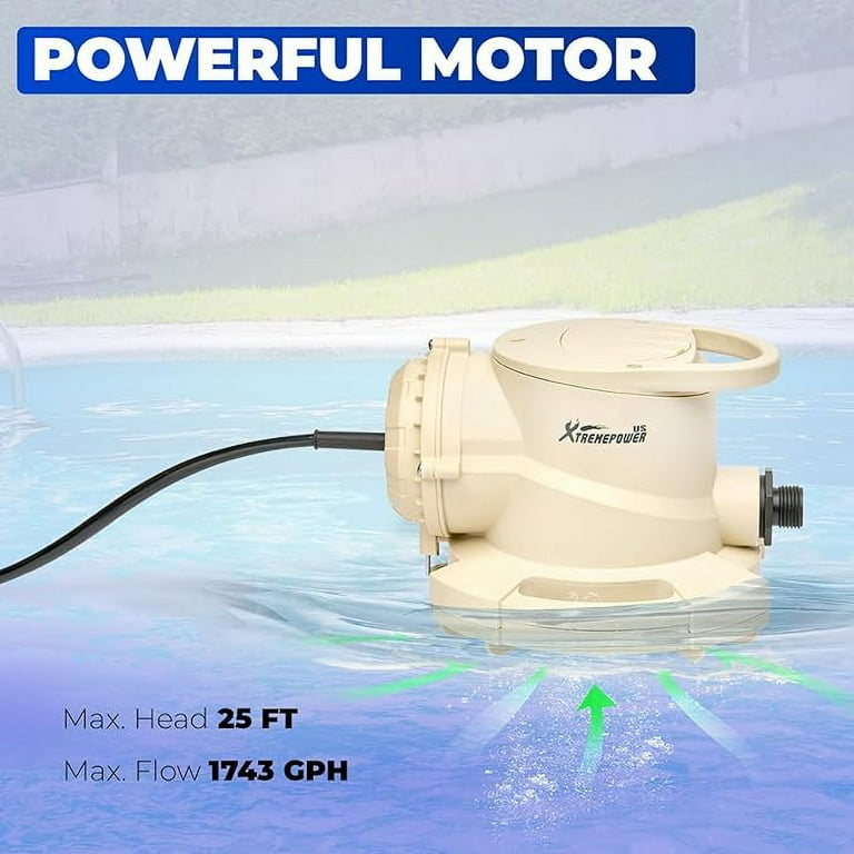 Free Shipping! XtremepowerUS Automatic/Manual Submersible Water